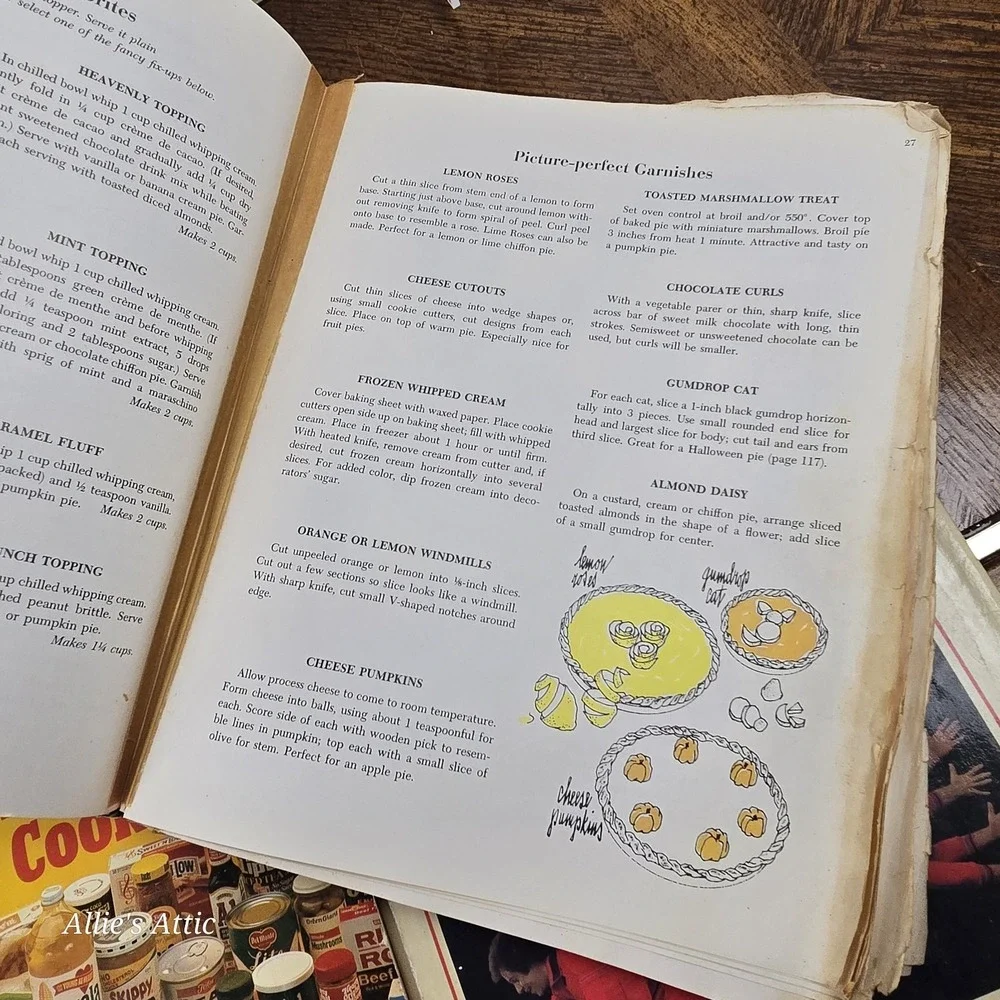 N/A vintage cookbook